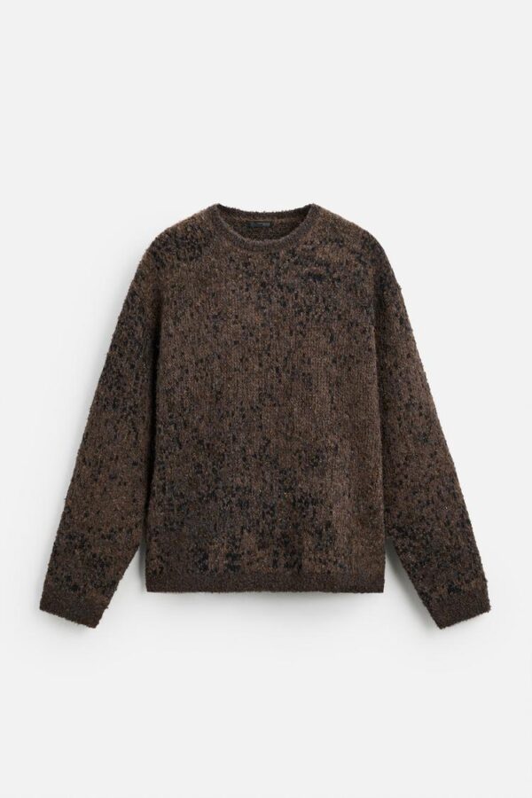 بافت PIXELATED JACQUARD زارا