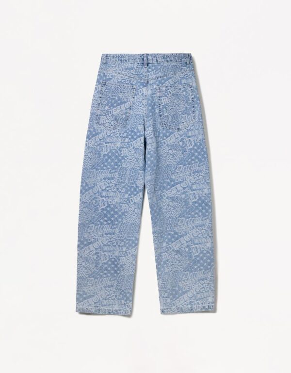 شلوار جین Jacquard برشکا - Image 2
