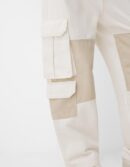 شلوار جین بگی Color block cargo برشکا