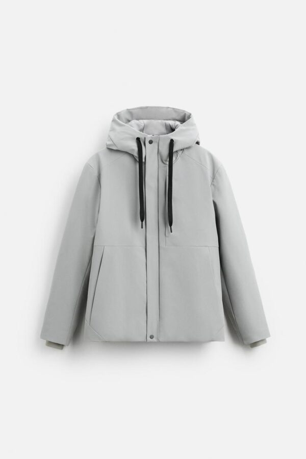 ژاکت کلاه دار TECHNICAL زارا - Image 2
