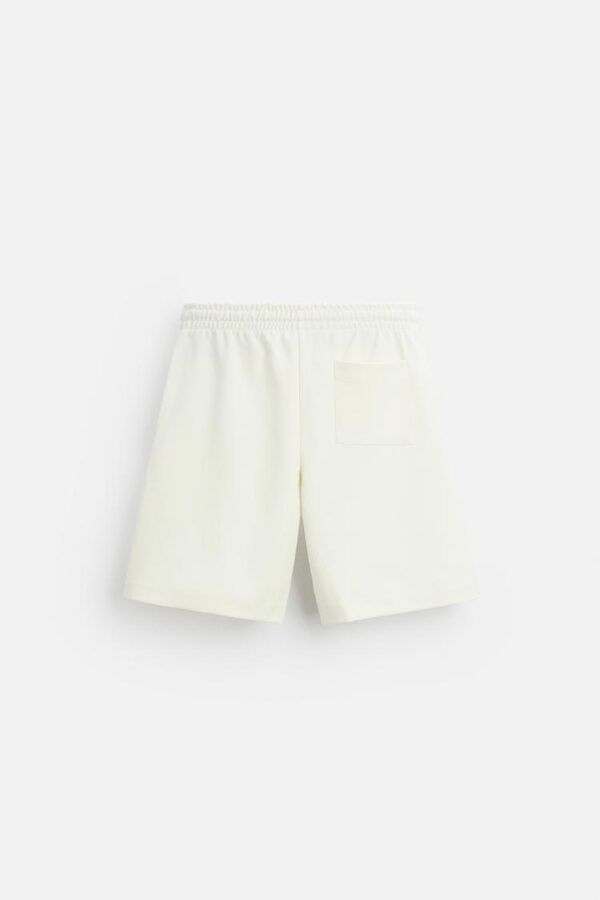شورت INTERLOCK TEXTURED BERMUDA زارا - Image 6