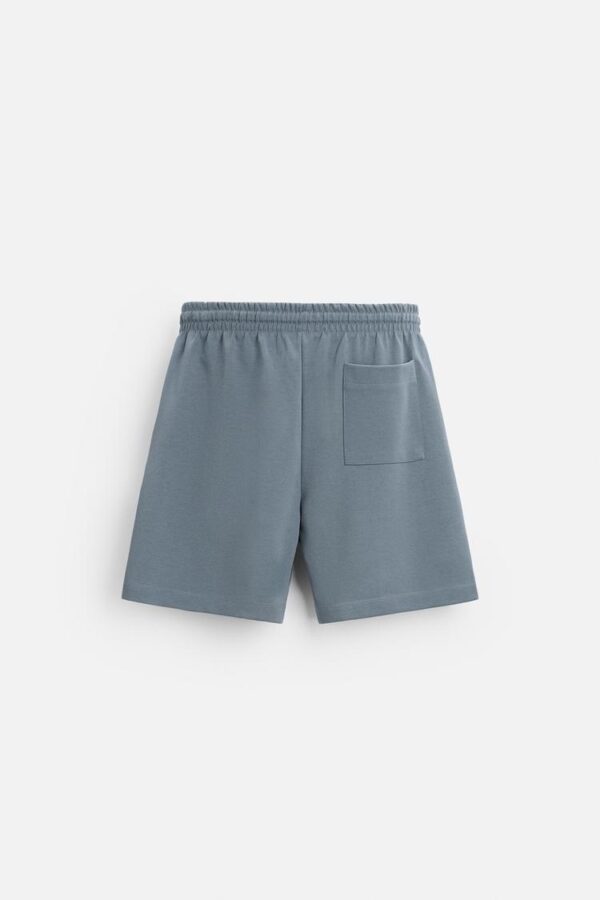 شورت INTERLOCK TEXTURED BERMUDA زارا - Image 5