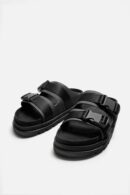 صندل DOUBLE STRAP CHUNKY زارا