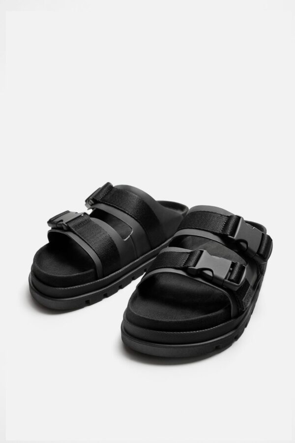 صندل DOUBLE STRAP CHUNKY زارا