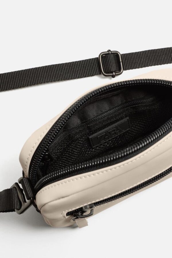 کیف RUBBERISED CROSSBODY زارا - Image 2